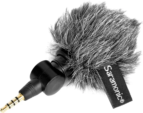 Vista 3 de Saramonic Parabrisas peludo SR-XM1, SmartMic, SmartMixer y CaMixer Micrófonos (XM1-WS)