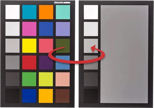 Datacolor SpyderCHECKR 24 - Calibra el color de su cámara para obtener un color de imagen consistente en múltiples sistemas de cámara/condiciones de