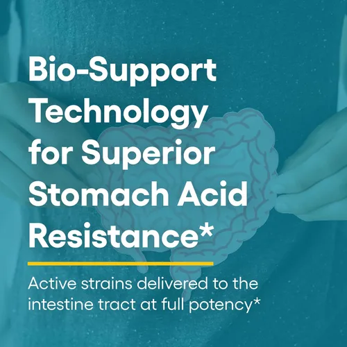 Vista 4 de Natural Factors, Ultimate Probiotic 1212 Formula, probiótico diario para apoyo digestivo continuo, 12 cepas, 12 mil millones de UFC