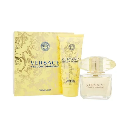 Vista 2 de Versace Juego de regalo de 4 piezas de diamante amarillo EDT