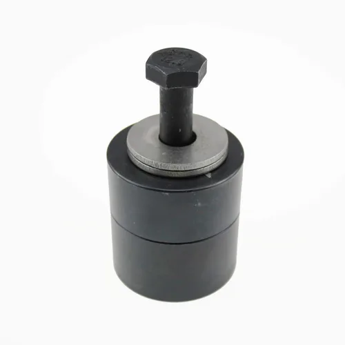 Vista 2 de Troqueles de placa de hoyuelos para herramientas perforadoras y destellos de 1-1/2" en negro