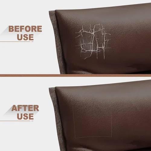 Vista 7 de Parche de reparación de cuero, parches de cuero para sofá, parche de cuero autoadhesivo, cinta de reparación de cuero para sofás, asientos