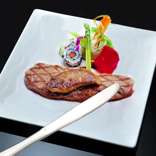 Vista 3 de Juego de cuchillos de cena de acero inoxidable de 16 piezas