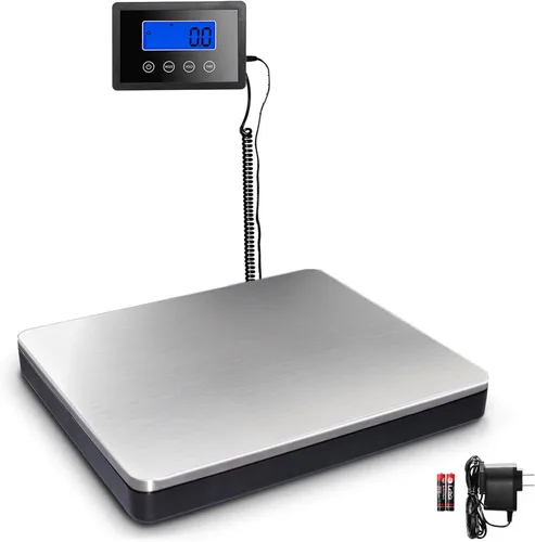 Vista 8 de Fuzion Báscula de Envío 440lb x 10g de Precisión, Báscula Postal con Retención/Tara, Báscula Digital de Envío para Paquetes de Pequeñas Empresas