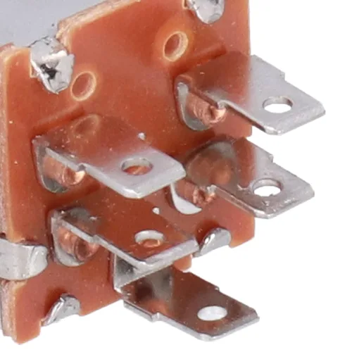 Vista 9 de Interruptor del ventilador del motor del ventilador, interruptor de control del calentador, aire acondicionado rotatorio de aire acondicionado de 4