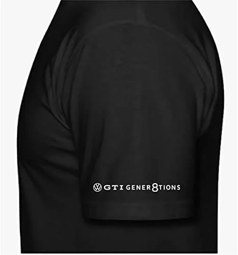 Vista 2 de Volkswagen Camiseta GTI Mk1, Negro