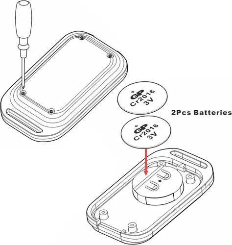 Vista 6 de UHPPOTE Puerta de puerta WiFi y RF Interruptor de control remoto inalámbrico IP-65 impermeable al aire libre