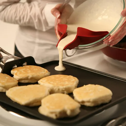Vista 3 de Silpoura - surtidor de silicona roja que se engancha, Rojo, Paquete de 1, Rojo