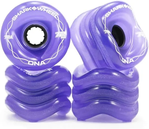 Vista 7 de Shark Wheel Ruedas de crucero Longboard de 2.835 in, fórmula ADN, juego de 4 ruedas