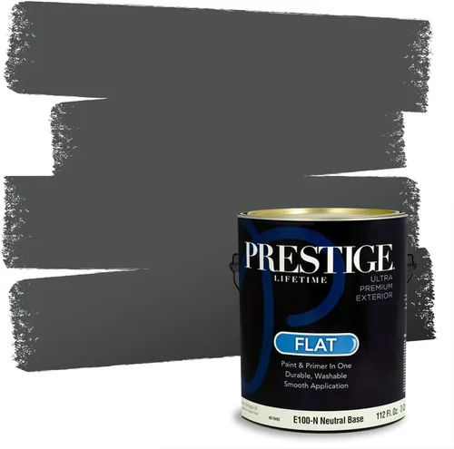 Vista 147 de PRESTIGE Paints - Pintura exterior e imprimación en uno, 1 galón, satinado, verde Bayou