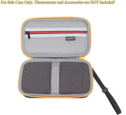 Vista 2 de RLSOCO Funda rígida para termómetro infrarrojo Fluke 62 Max/62 Max+/59 Max+/59 Mini/59 Max/64 Max/ST20 Max/PerfectPrime IR0001 (solo funda)