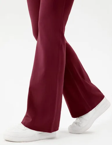 Vista 4 de Lavento Pantalones de yoga acampanados para mujer con corte de bota