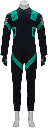 Vista 6 de WOSHOW Disfraz de anime BNHA Hero Cosplay para hombre traje de batalla para Halloween Outfis