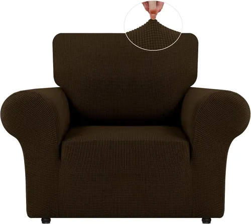 Vista 24 de LURKA Fundas Elásticas para Silla Sofá de 1 Pieza Cubiertas de Sofá para Protector de Muebles Sofá Cubiertas Completas con Parte Inferior Elástica