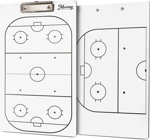 Vista 11 de Murray Sporting Goods sujetapapeles para entrenadores de borrado en seco Pizarra blanca de doble cara