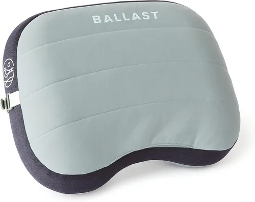 Vista 15 de Ballast Almohada de playa, cómoda, duradera y compacta, se mantiene en playas ventosas con bolsa de arena patentada, almohada inflable para playas