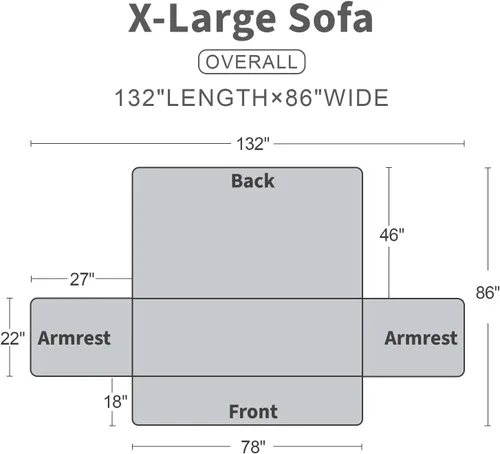 Vista 7 de Funda de sofá de felpa y pelo Shaggy, funda de sofá de imitación de piel para perros, funda impermeable antideslizante, protector de muebles