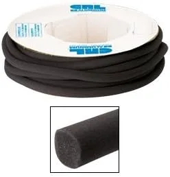 Vista 2 de CRL - Varilla trasera negra de celda abierta de 1-12 pulgadas de diámetro en un rollo de 100 pies CR Laurence