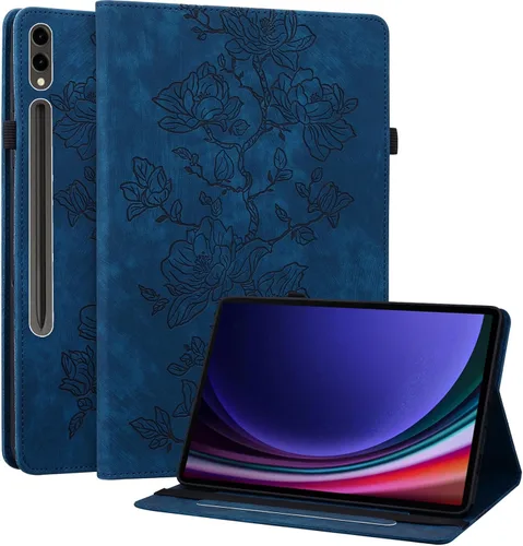 Vista 35 de Funda para Samsung Galaxy Tab S5e 10.5 2019 Modelo SM-T720/T725/T727, funda delgada de piel sintética con soporte multiángulo y soporte