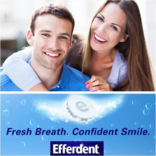 Vista 10 de Efferdent - Tabletas de limpieza dental, completamente limpio, 102 tabletas