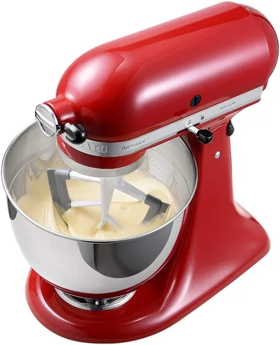 Vista 5 de Batidor Flex Edge para batidora KitchenAid de cabezal inclinable de 4.5/5 cuartos, batidor con doble borde de silicona, pala para mezcladora