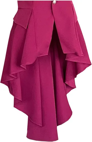 Vista 7 de Vnyeelfy Chaqueta steampunk para mujer, gótica, victoriana, renacentista, medieval