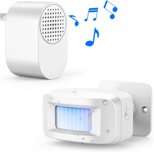 Alarmas de entrada inalámbricas exteriores resistentes a la intemperie - Sistema de alarmas con sensor de movimiento, detector de movimiento,