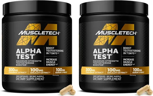 Vista 7 de MuscleTech Amplificador de testosterona, MUS1043/100/101, 1