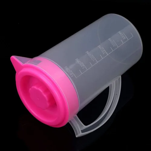 Vista 5 de Aislor Plastic Straining gallon pitcher,Dishwasher Safe Pink 1500ml