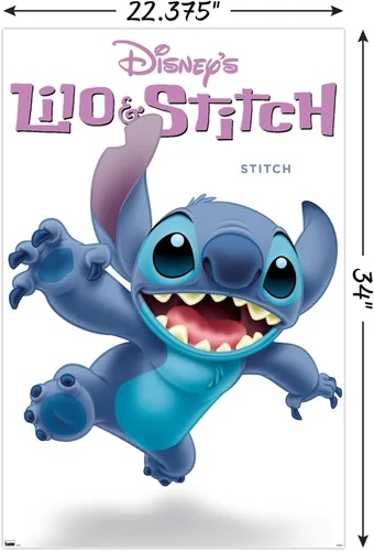 Vista 3 de Trends International Disney Lilo and Stitch - Póster de pared de la serie Stitch