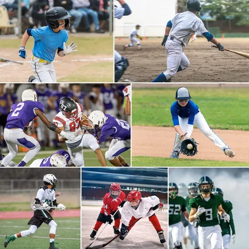 Vista 6 de Youper Calzoncillos juveniles con copa atlética suave, ropa interior para niños con copa de béisbol (paquete de 2)