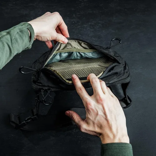 Vista 6 de Eberlestock Bando Bag - Tactical Men's Fanny Pack w/Adjustable Waist Belt, Zippered Pockets, Compact Lightweight Belt Bag