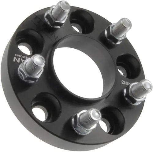 Vista 2 de Espaciadores de rueda centrados de 1 pulgada 5x4.5 – Compatible con Mitsubishi Lancer Evo – 1 pulgada (0.984 in), 5 x 114.3, cubo de 2.642 in