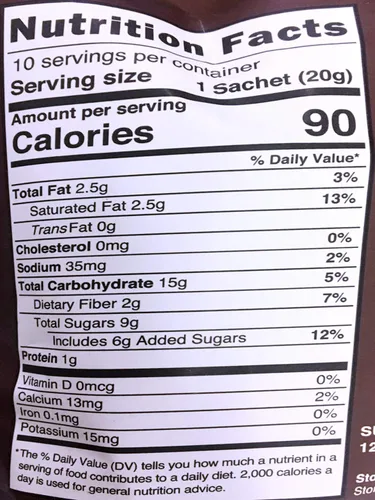 Vista 3 de Café con leche instantáneo 3 en 1 con menos azúcar, 7 onzas (clásico, 3 paquetes)