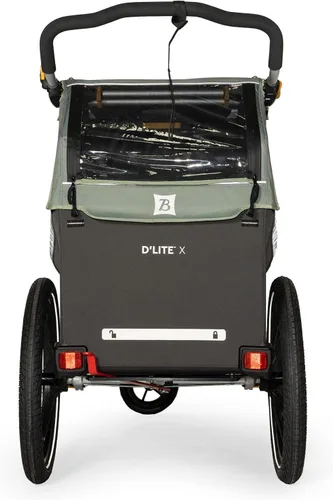 Vista 2 de Burley D'Lite X, 1 y 2 asientos para niños, remolque y cochecito