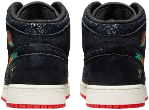 Vista 5 de Zapatos de baloncesto Nike Air Jordan 1 Mid para hombre