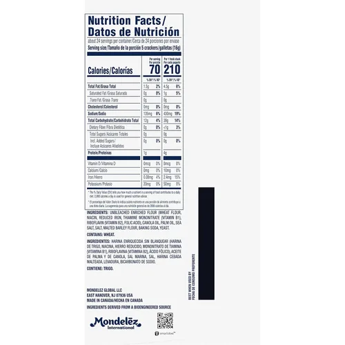 Vista 19 de PREMIUM Rounds Original galletas saladas.