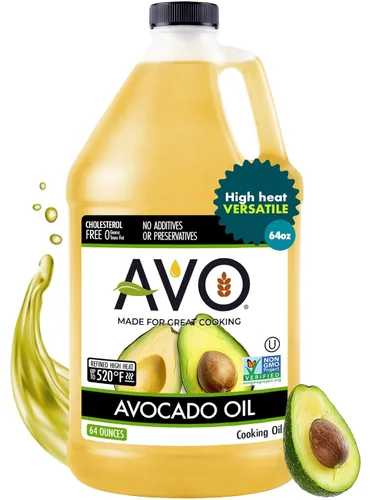 AVO Aceite de aguacate 100% sin OMG, 64 onzas líquidas, sin conservantes añadidos