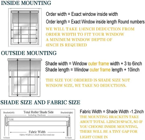 Vista 8 de Yin Yang Persianas motorizadas opacas sin cordón, con control remoto beige, inalámbricas y recargables, persianas de oscurecimiento de habitación