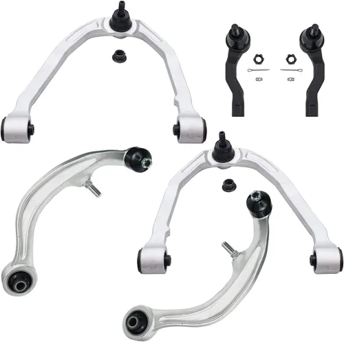 Vista 83 de Detroit Axle - Kit de extremo delantero para Ford 2009-2014 F-150 2007-2017 Expedition Lincoln Navigator, 2 brazos de control superiores