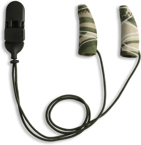Vista 8 de Ear Gear Mini cable – Protege los audífonos de la suciedad, el sudor, la humedad, la pérdida, el viento – Se adapta a instrumentos auditivos de 1" a