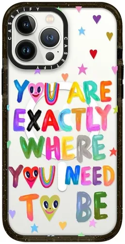 Vista 204 de CASETiFY Impact - Funda para iPhone 13 [Probada contra caídas de grado militar 4X / Protección contra caídas de 8.2 pies / Compatible con Magsafe]