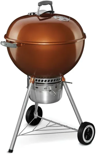 Vista 18 de Weber Original Kettle Premium - Parrilla de carbón, 22 pulgadas, color negro