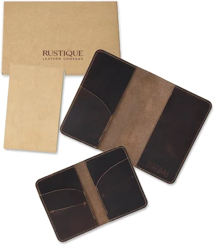 Juego de funda de diario y cartera para tarjetas para notas de campo