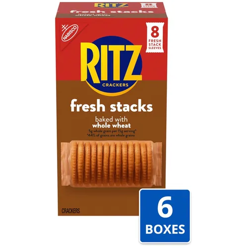 Vista 4 de Crackers Ritz Fresh Stacks sabor panceta, 11.5 onzas