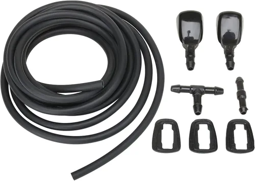 Vista 9 de MITZONE Kit de boquillas para limpiaparabrisas Compatible con 2004-2017 Dodge Ram 1500 2500 3500 Durango Charger Journey Grand Caravan Avenger Jeep