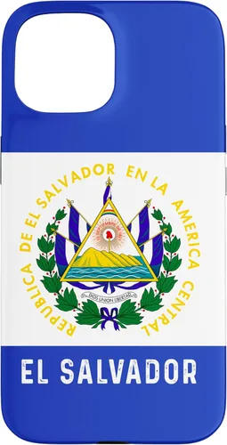Vista 6 de El Salvador Carcasa de Teléfono Celulares Con Bandera Y Mapa - Carcasa para iPhone 17