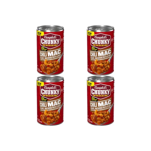 Vista 9 de Campbell's Chunky Beefy Mac Soup, lata de 18.8 oz