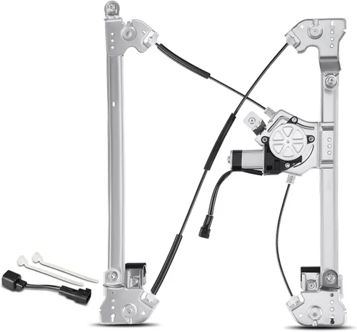 Vista 11 de YHTAUTO Regulador de Ventanilla Eléctrico Delantero del Lado del Conductor con Conjunto de Motor de 2 Pines para Ford F-150 2004-2008, Cabina
