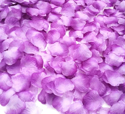 Vista 74 de CODE FLORIST 1100 pétalos de rosa de seda para el día de San Valentín, pétalos de rosa falsos para noches románticas, bodas, propuestas